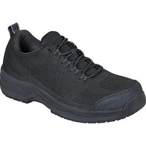 OrthoFeet Cobalt Composite Toe Work Shoes Men’s 10D Black